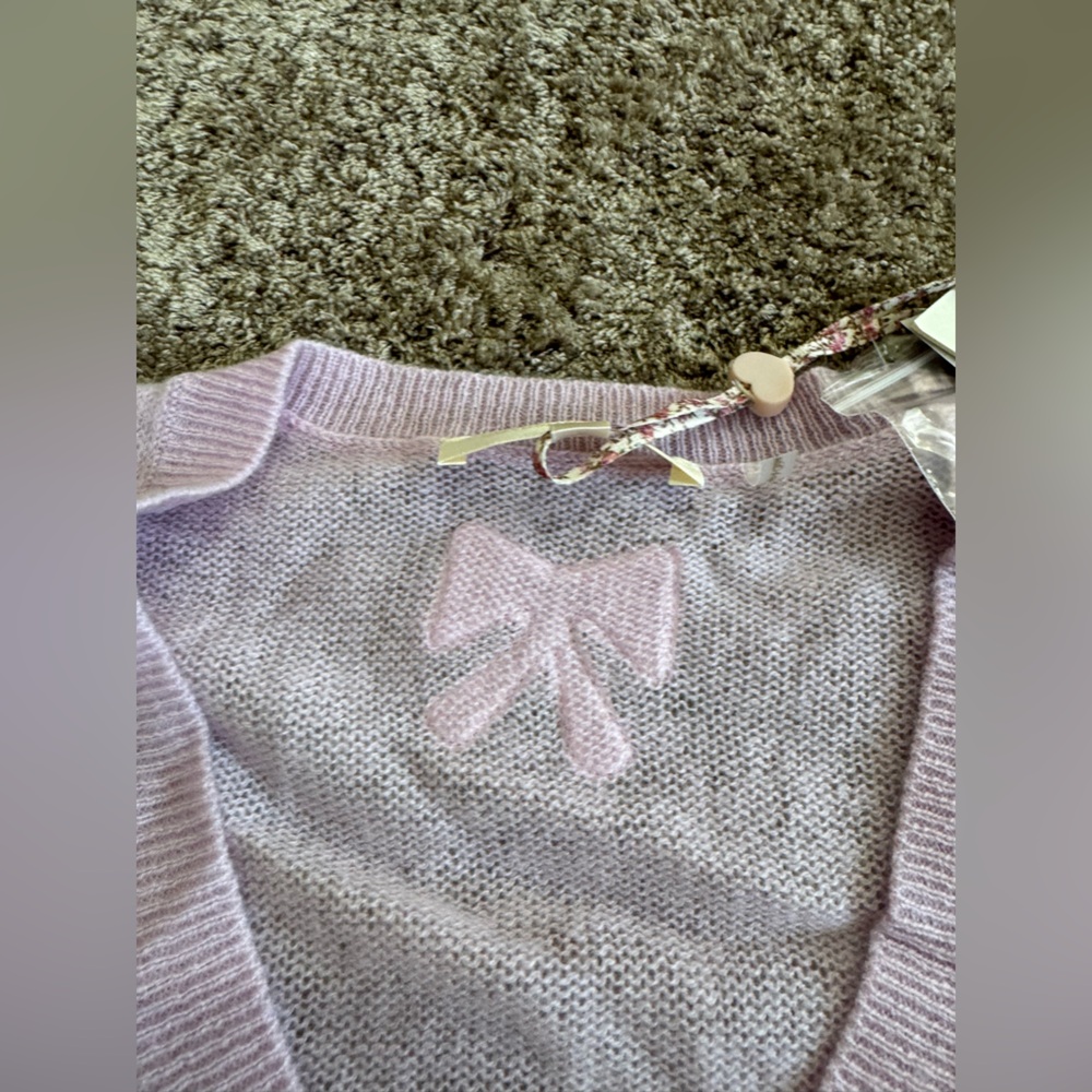 Loveshackfancy Luisella Lightweight Cashmere Card… - image 6